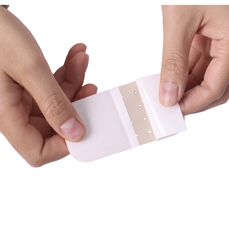 Perforated Elastic Fabric Silicone Patch