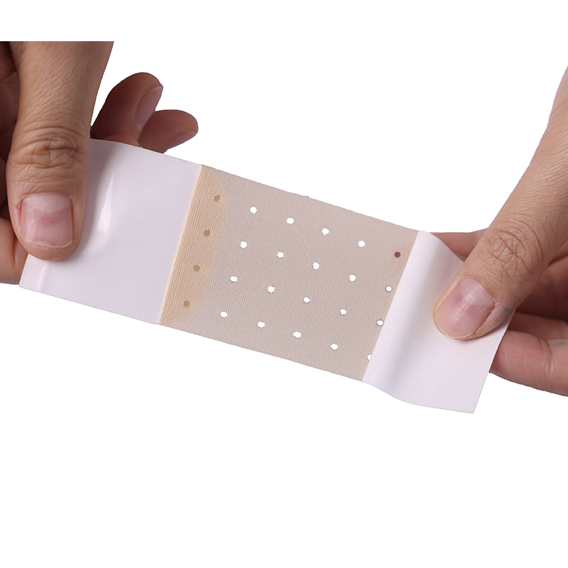 Perforated Elastic Fabric Silicone Patch