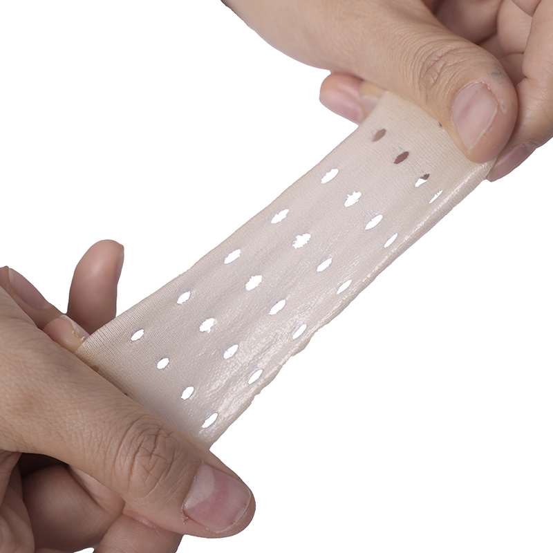 Perforated Elastic Fabric Silicone Patch