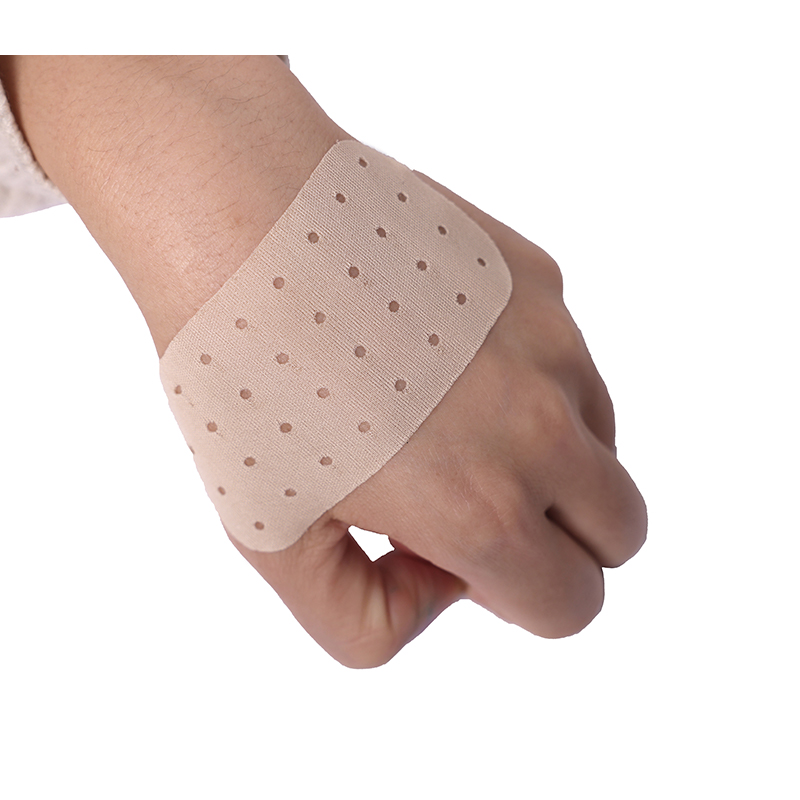 Perforated Elastic Fabric Silicone Patch