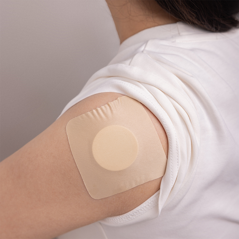 Silicone Elastic Fabric TCM Acupoint Patch (Sqaure)
