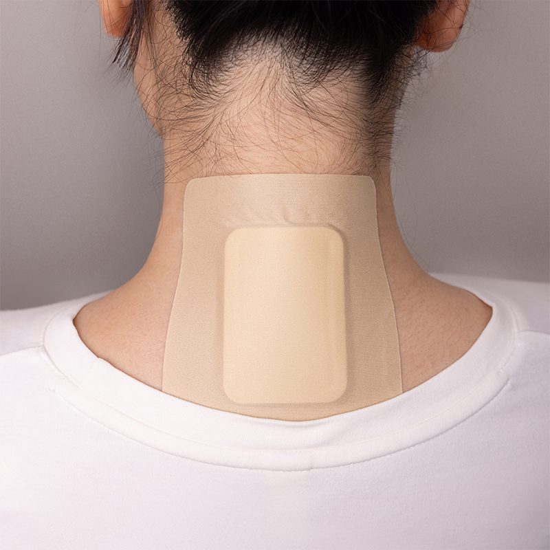 Silicone Elastic Fabric TCM Acupoint Patch (Sqaure)