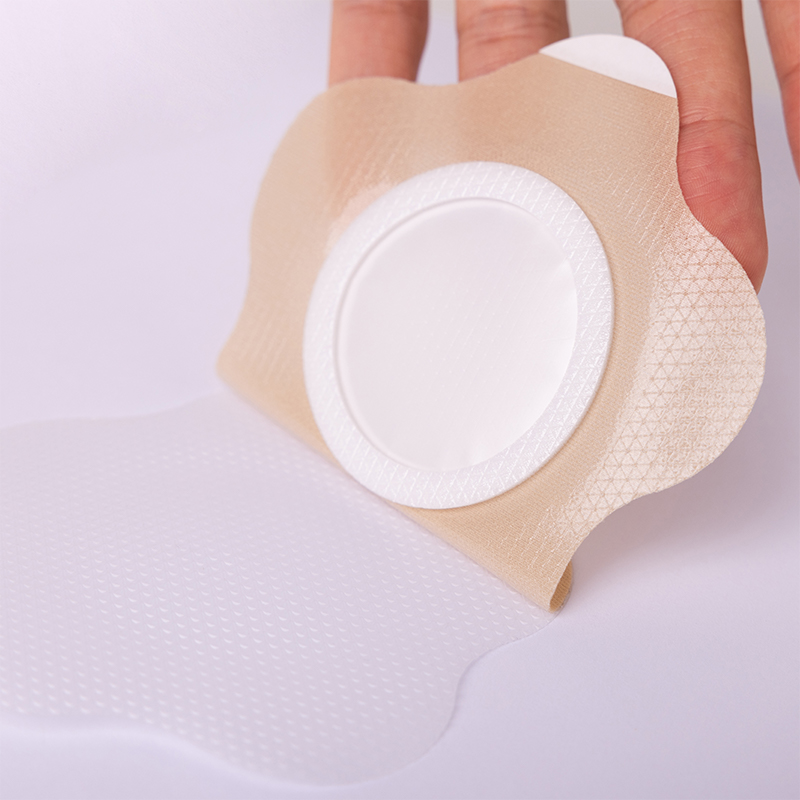 Silicone Elastic Fabric TCM Acupoint Patch (Flower-Shaped)